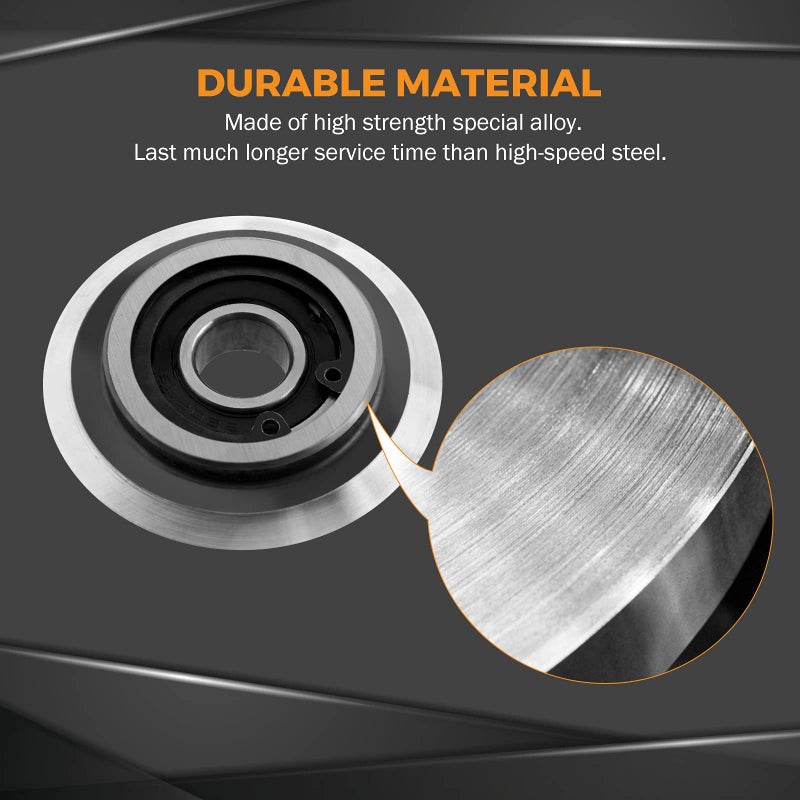 BEAMNOVA Upgraded Replacement Blade for Copper Wire Stripping Machine Powered Cable Stripper Cutters, 15mm ID. x 64mm OD., 0.58in ID. x 2.51in OD. - Image 3